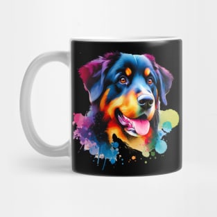 Watercolor Beauceron Mug